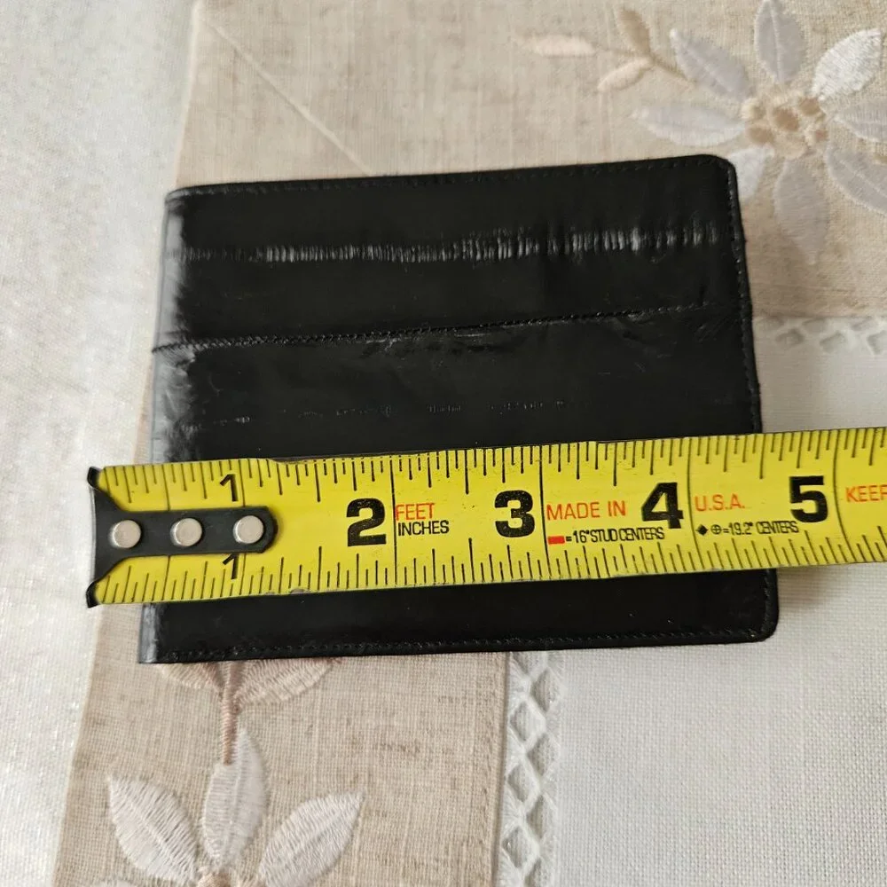 Vintage 1980s Eel Skin Wallet